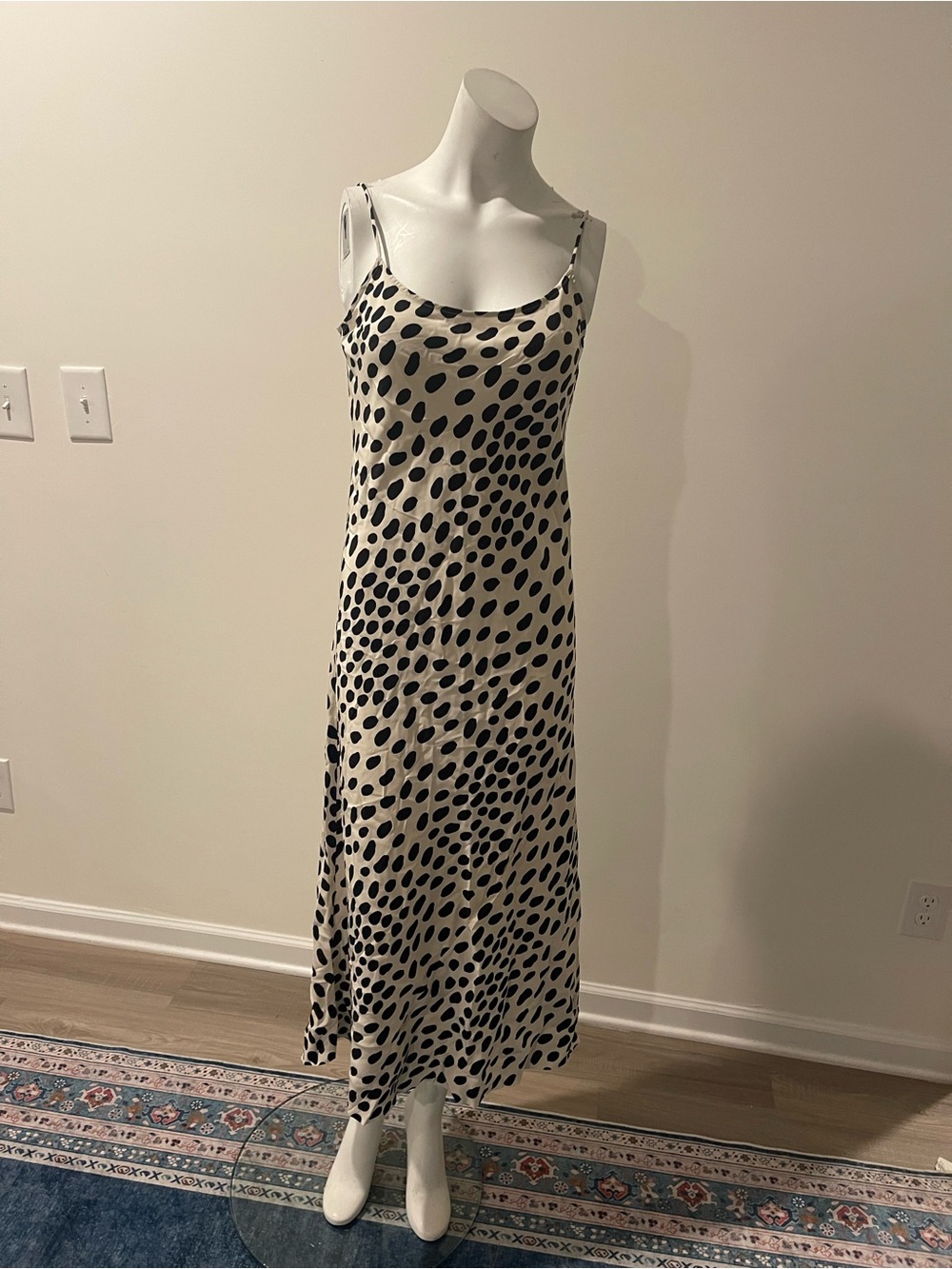 AYR maxi silk dress size small